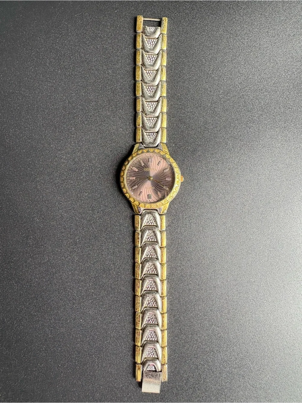 Geneva Two-Tone Women’s Watch‎ - Pink Dial
